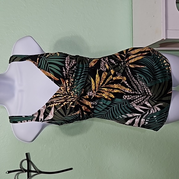 Other - SWIM SUIT palm leaves one piece